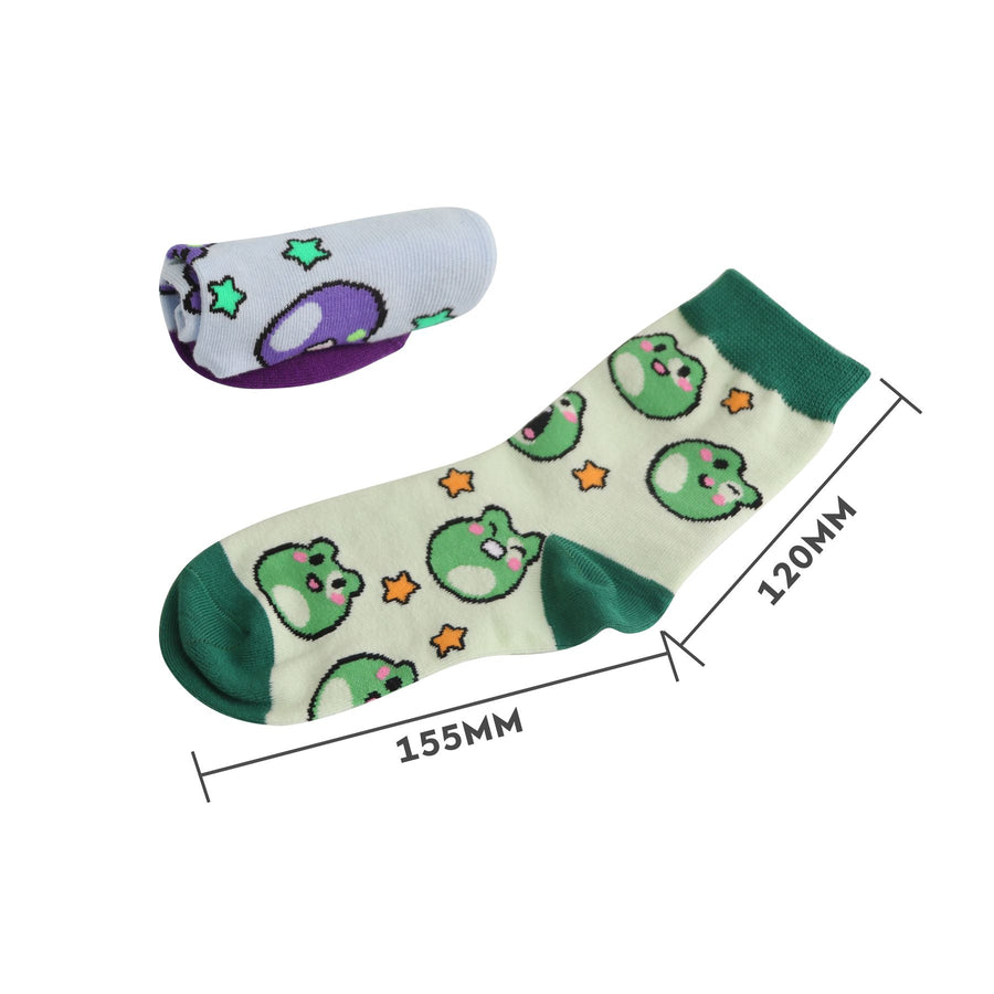 Crew Kids Custom Pattern Woven Socks