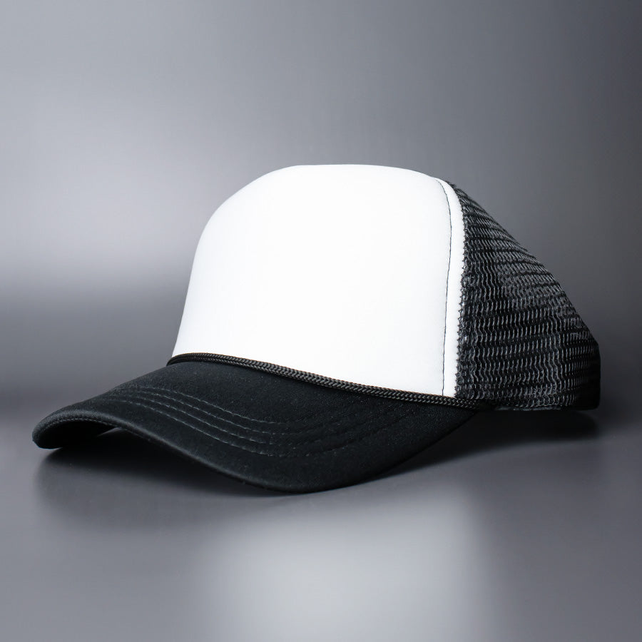 Trucker Cap With Full Colour Silicone Patch