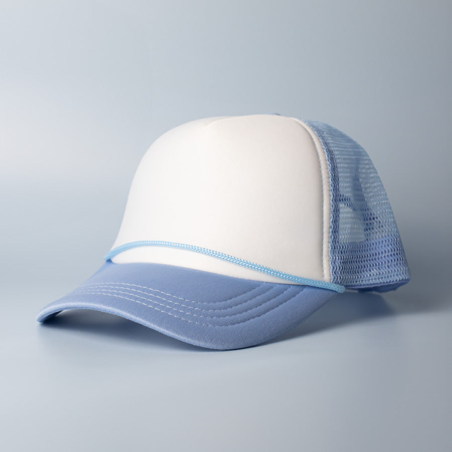Trucker Cap With Full Colour Silicone Patch
