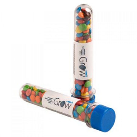 Branded Test Tube with M&Ms 40g