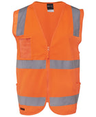 Hi Vis D+N Zip Safety Vest