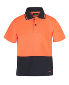 Hi Vis Non Cuff Traditional Polo (Infant & Kids)