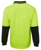 Hi Vis L/S Traditional Polo