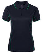 Short Sleeve Piping Polo (Ladies) - Extra Colours