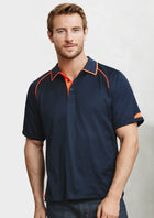 ACTIV EMBROIDERY DESIGNS. WORKWEAR.MENS FUSION POLO