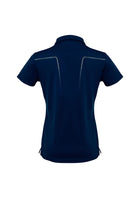 ACTIV EMBROIDERY DESIGNS.  LADIES CYBER POLO
