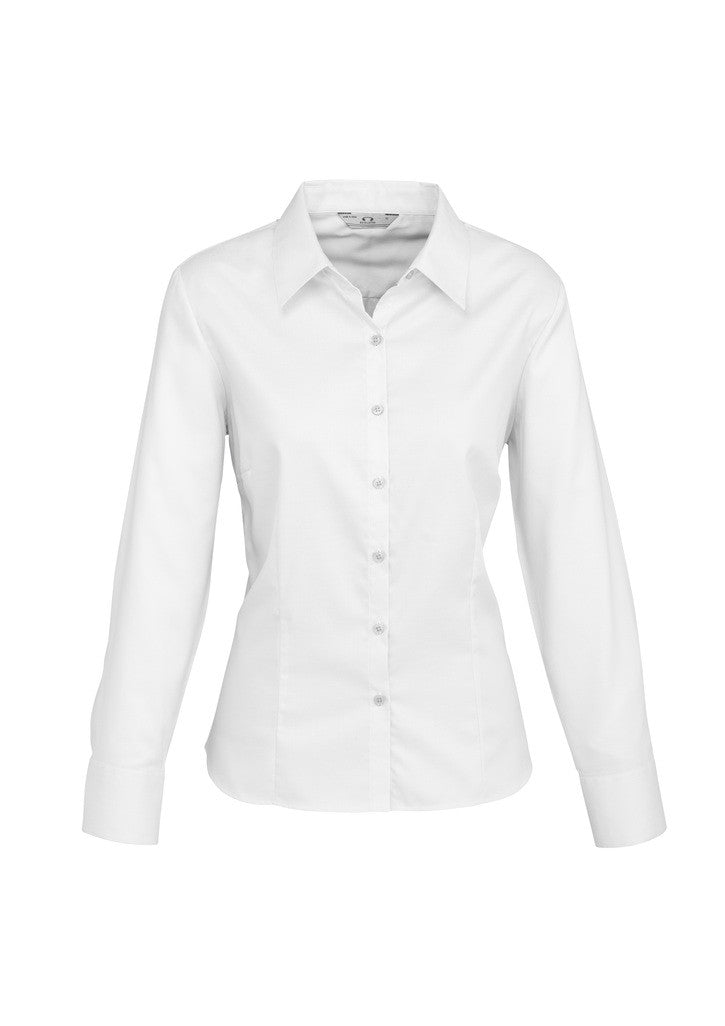 100% COTTON LADIES LUXE LONG SLEEVE SHIRT