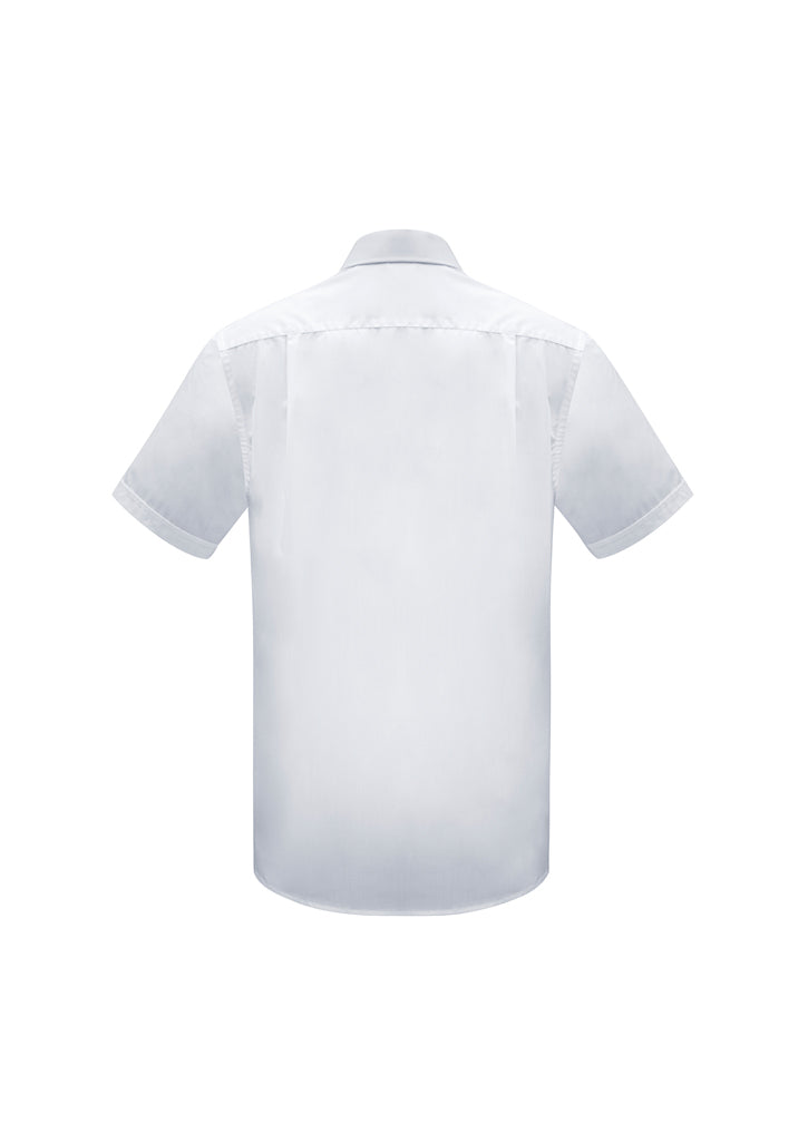 ACTIV EMBROIDERY DESIGNS. CORPORATE UNIFORM. Euro Short Sleeve Shirt Mens.