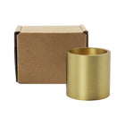 Mae Brass Candle Holder