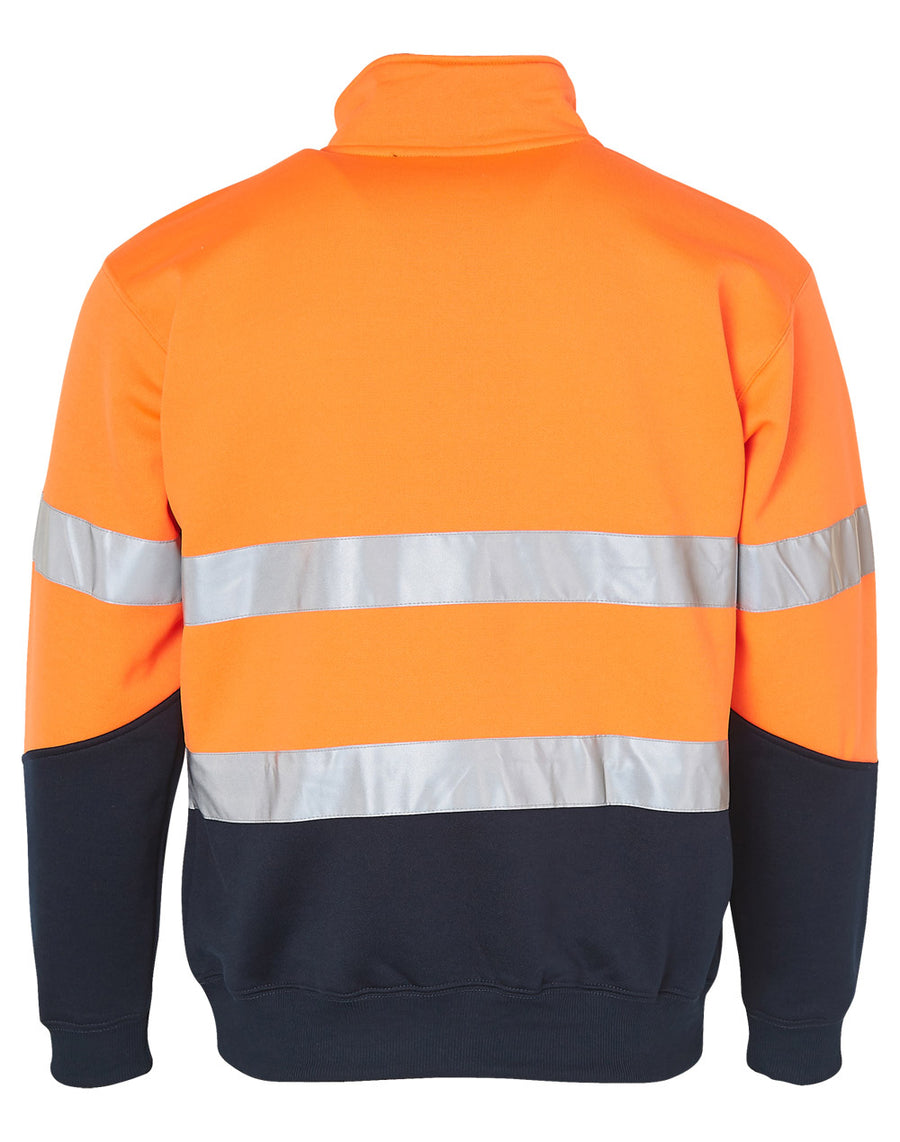 Hi Vis Fleece Sweat with Collar and 3M Tapes