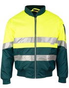 Hi Vis Tow Tone Flying Jacket with 3M Tapes