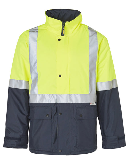 Hi-Vis Two Tone Rain Proof Jacket With 3M Reflective Tapes