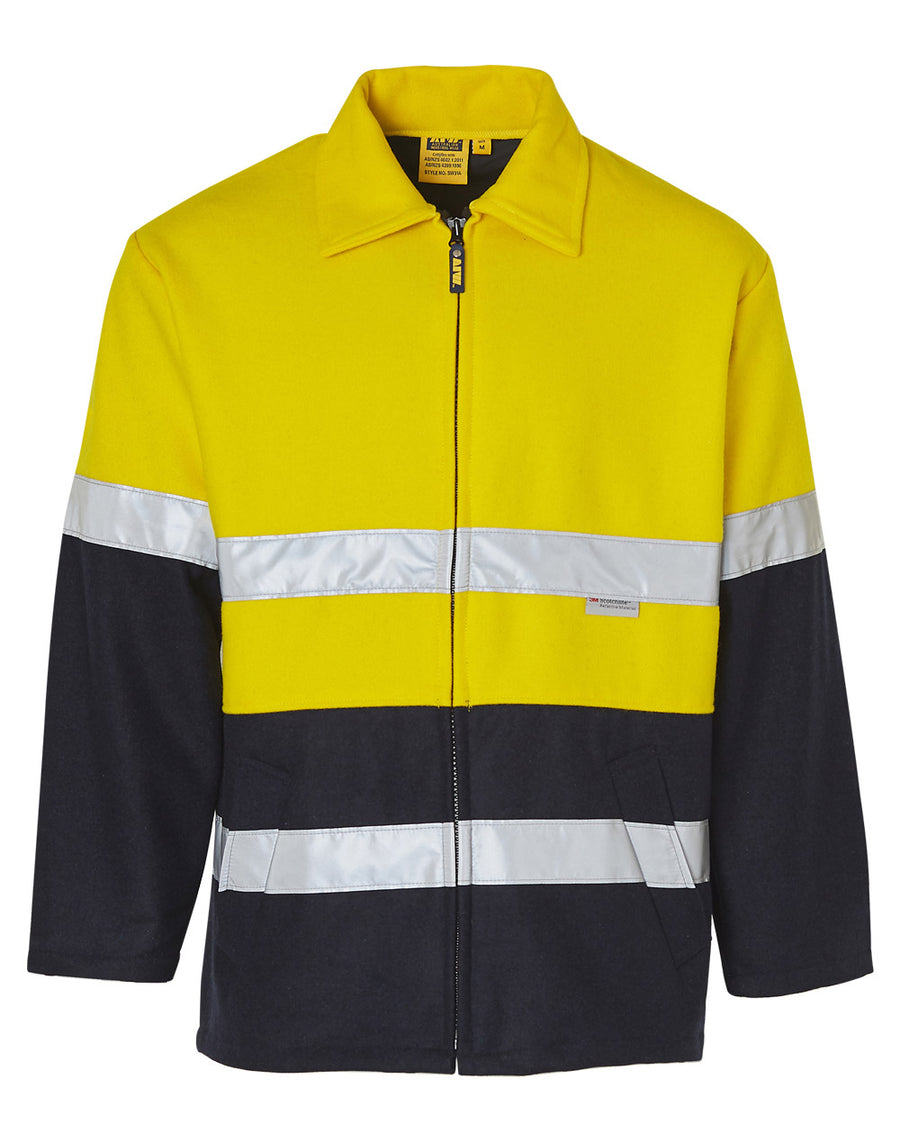 Hi-Vis Two Tone Bluey Safety Jacket With 3M Tapes