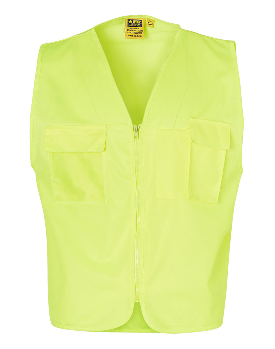 Hi-Vis Safety Vest With ID Pocket