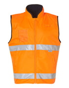 Hi Vis Polar Fleece Lining Safety Vest With 3M Tapes
