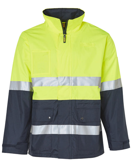 Hi Vis Long Line Jacket With 3M Reflective Tapes