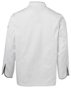 ACTIV EMBROIDERY DESIGNS. UNIFORMS. LONG SLEEVE CHEF'S JACKET. UNISEX. 