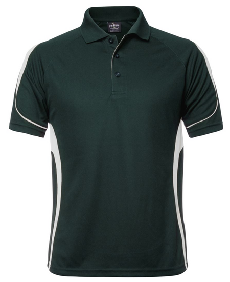 ACTIV EMBROIDERY DESIGNS. UNIFORMS. BELL POLO. MENS.