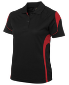 ACTIV EMBROIDERY DESIGNS. UNIFORMS. BELL POLO. LADIES.