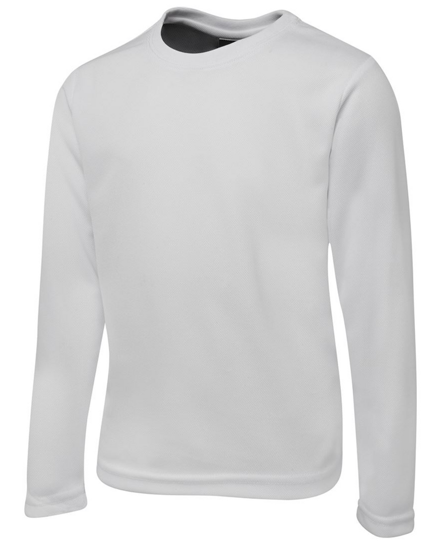 ACTIV EMBROIDERY DESIGNS. UNIFORMS. LONG SLEEVE POLY TEE