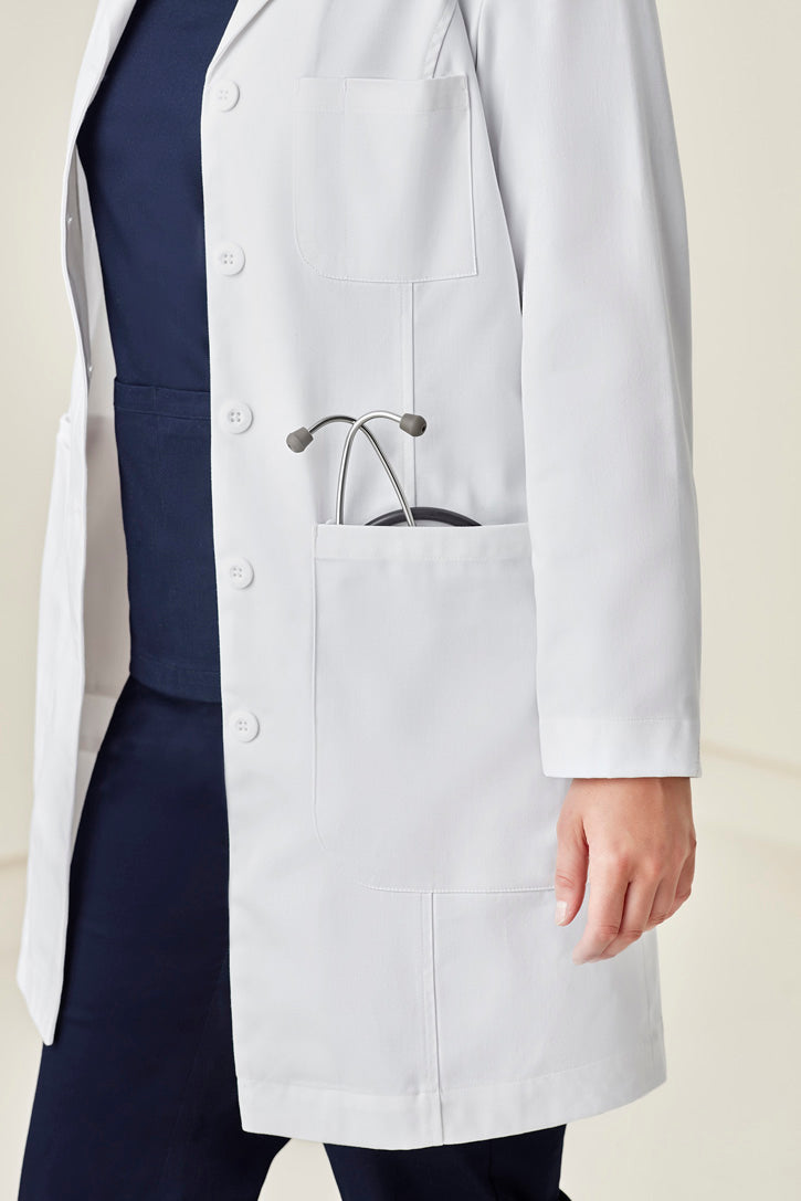 Womens Hope Long Line Lab Coat CC144LL