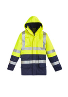 ACTIV EMBROIDERY DESIGNS. UNIFORMS. FR ARC RATED STATIC WATERPROOF JACKET. MENS.
