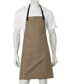 ACTIV EMBROIDERY DESIGNS. UNIFORMS. LUCA CANVAS BIB APRON.